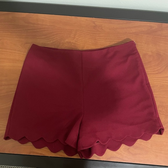 Maroon shorts - Picture 1 of 5